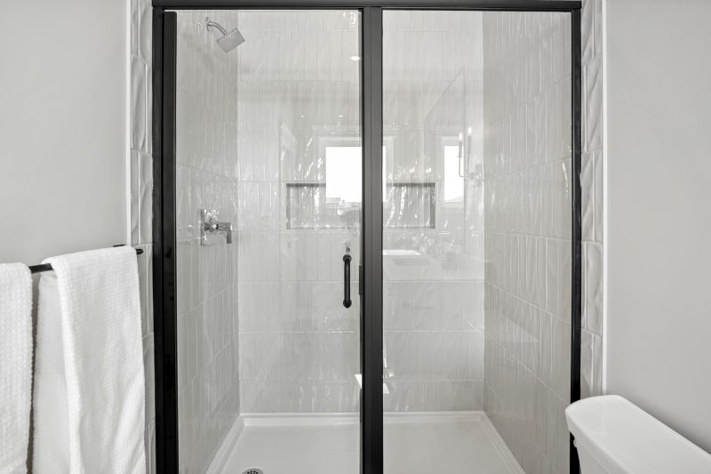 Modern Shower with Glass Door