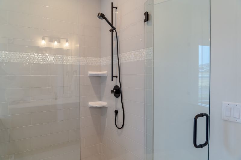 Contemporary Shower with Niche